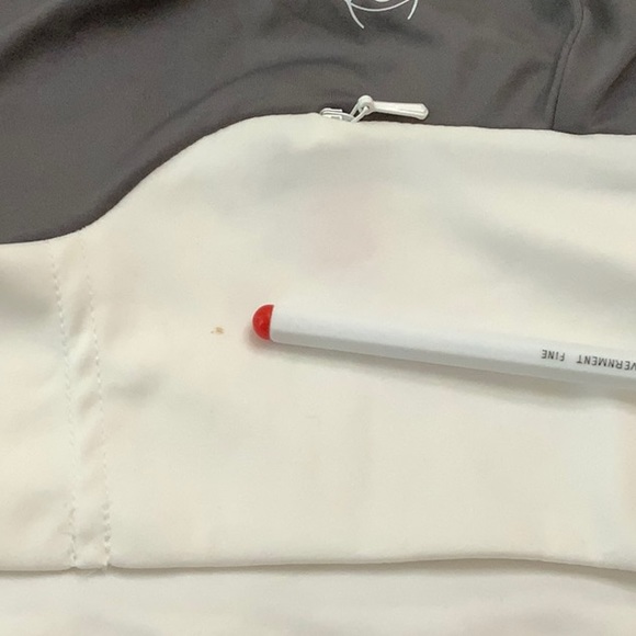 Spyder CYCLING HOODED top - Grey/Wht/Pink - Picture 13 of 14